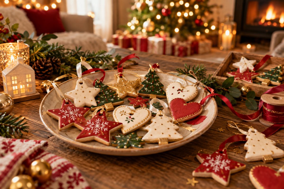 Les décorations en pâte à sel