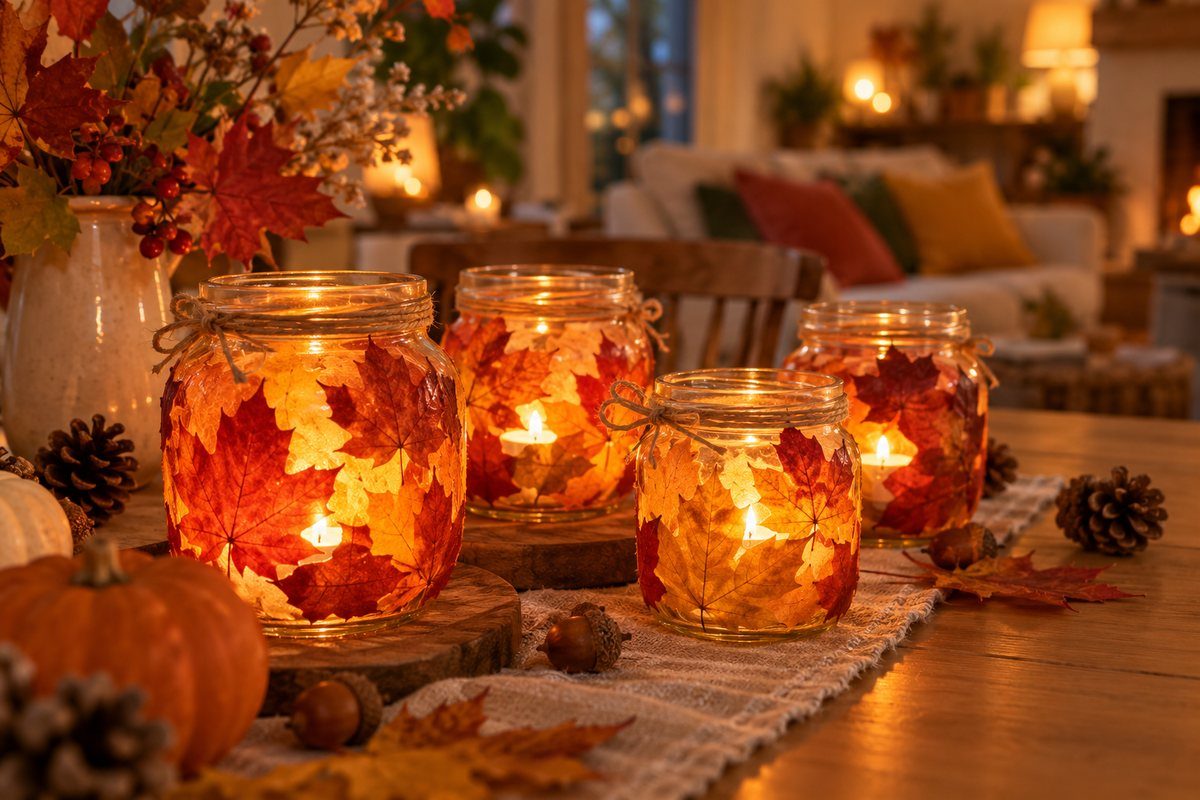 Les photophores de feuilles