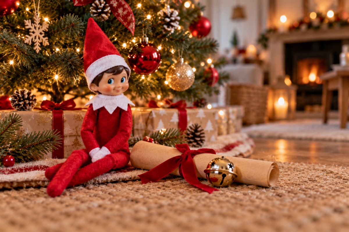 Lettre de départ du lutin farceur
