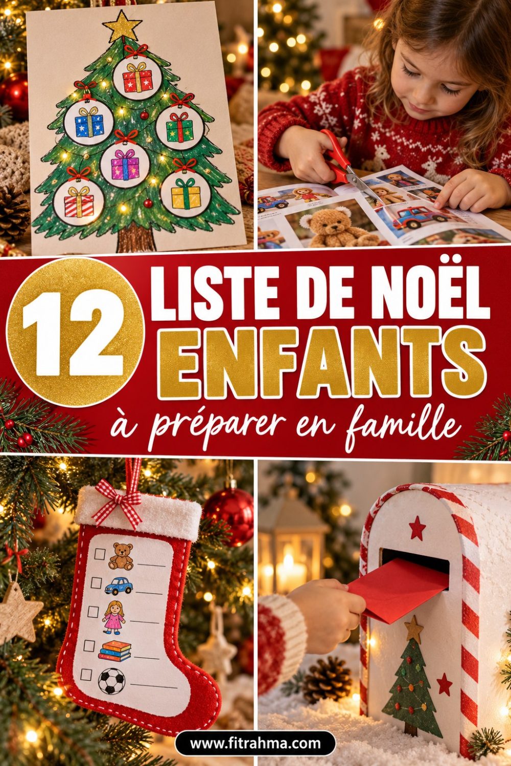 Liste de Noël pour enfants : 12 idées pour la préparer en famille