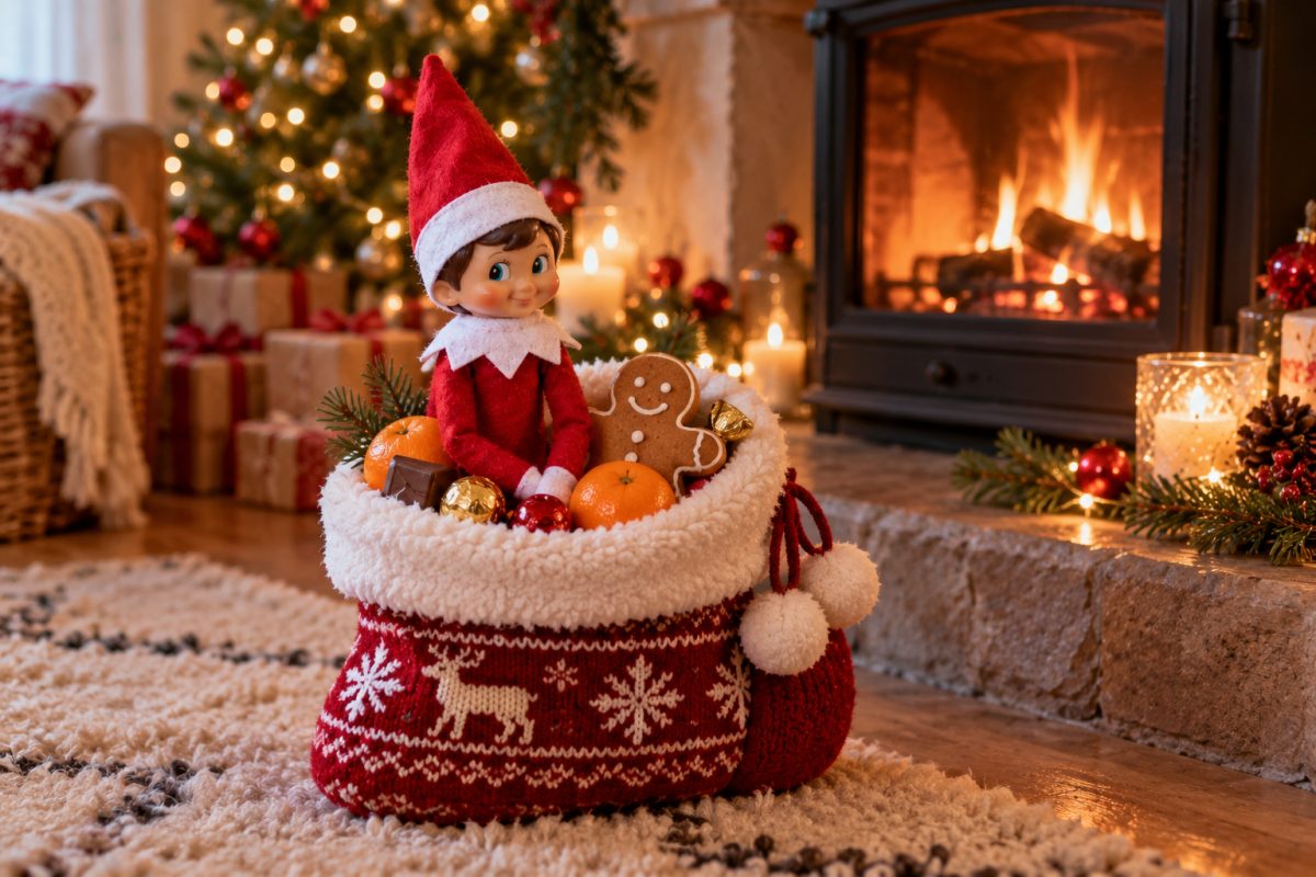 Lutin farceur pour la Saint-Nicolas