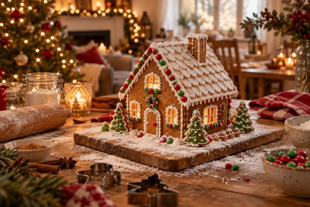 Maison en pain d&rsquo;épices facile : la recette, le montage et 12 idées magiques