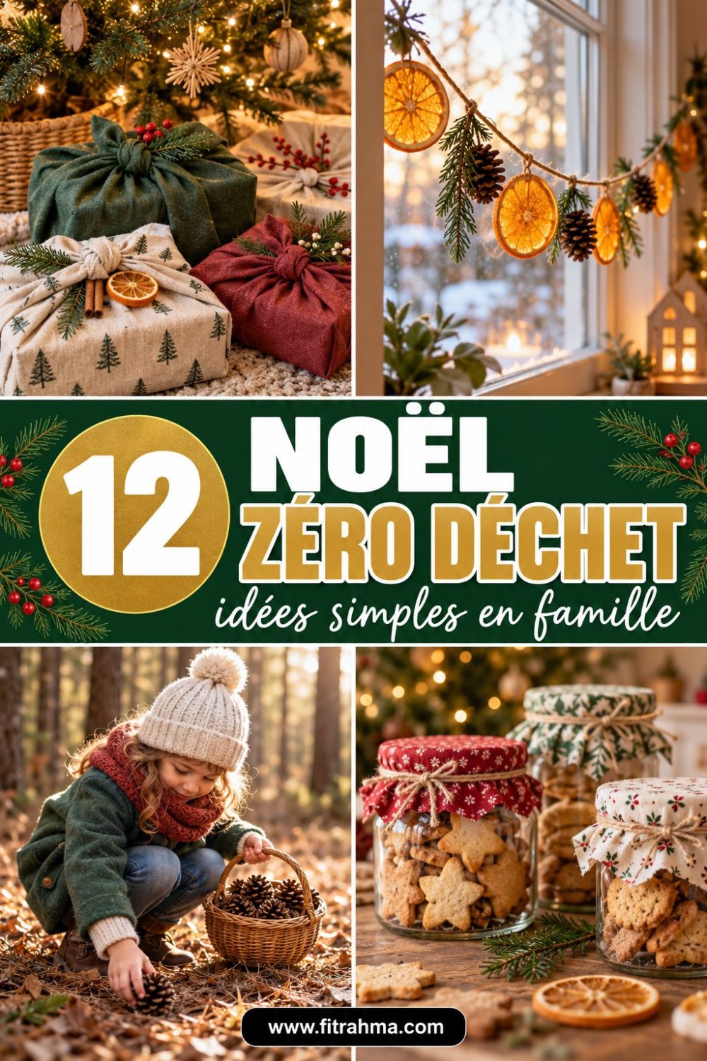 Noël zéro déchet : 12 idées simples pour la famille