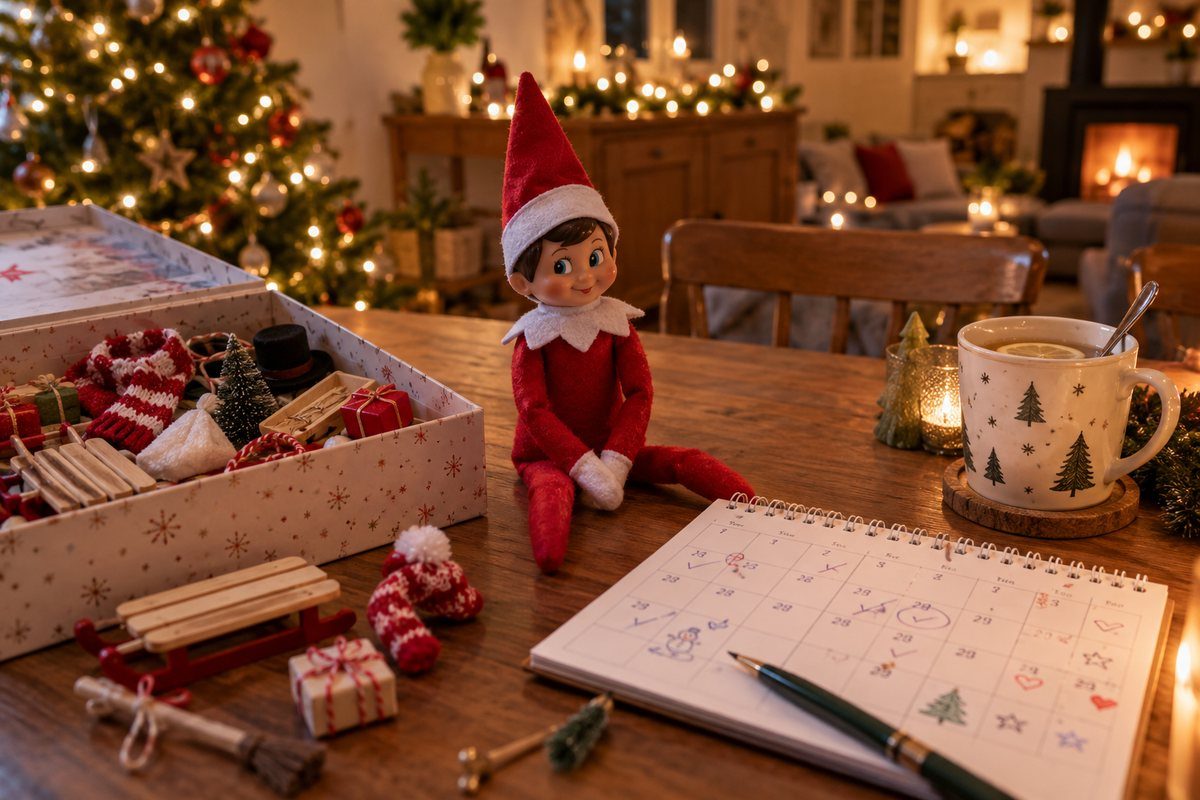 Préparer le lutin farceur à l'avance