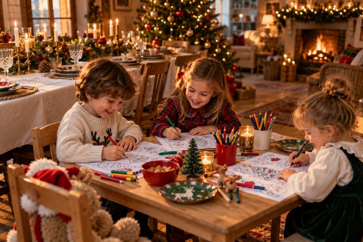 Penser aux enfants et à la fin du repas