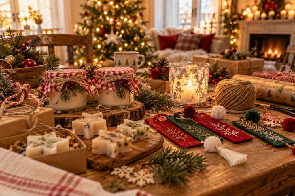 Petits cadeaux de Noël à faire soi-même : 12 idées faciles et jolies
