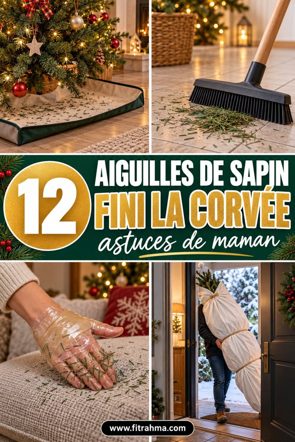 Comment ramasser les aiguilles de sapin facilement : nos astuces