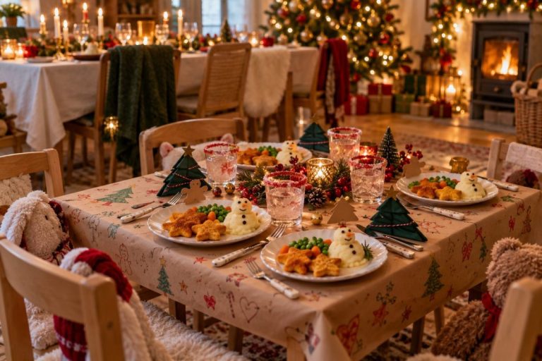 repas noel enfants