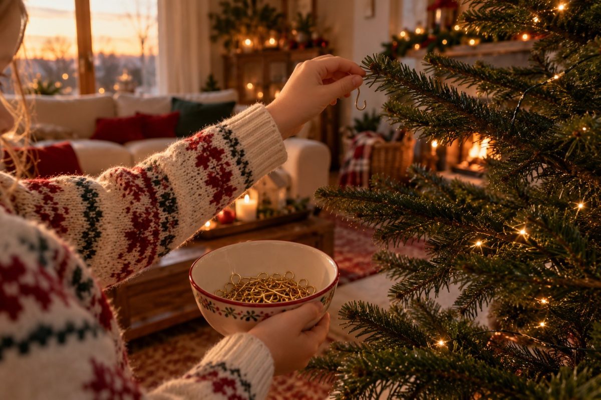 Retirer toutes les décorations jusqu'au dernier crochet