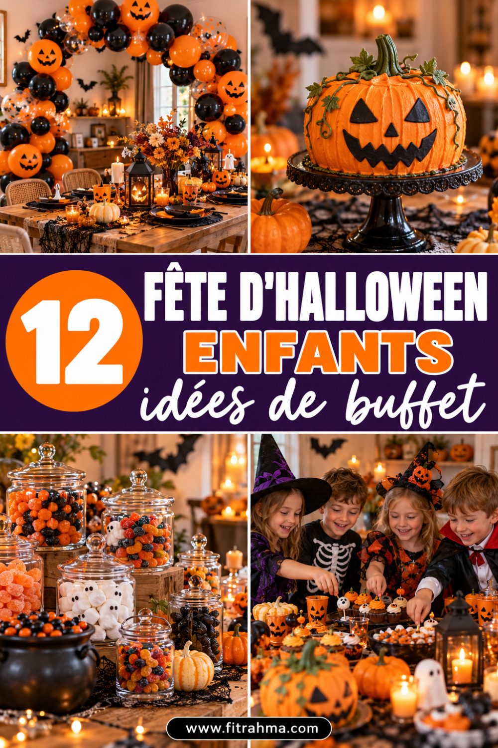 Table de fête d'Halloween pour enfants : 12 idées