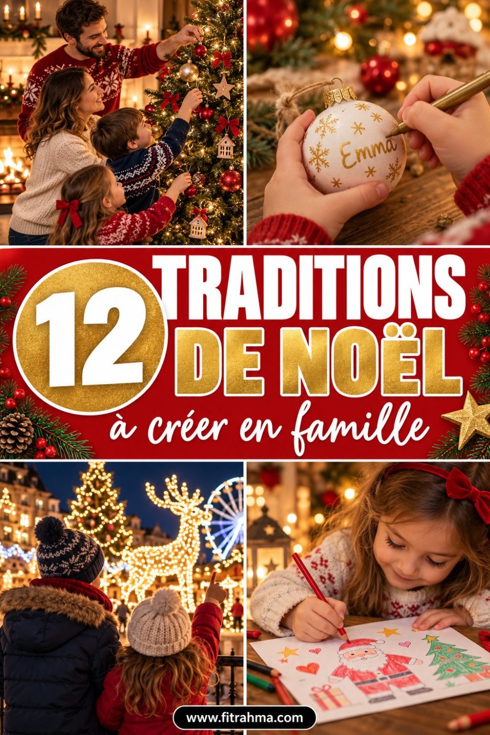 Traditions de Noël en famille : 12 rituels à créer avec les enfants
