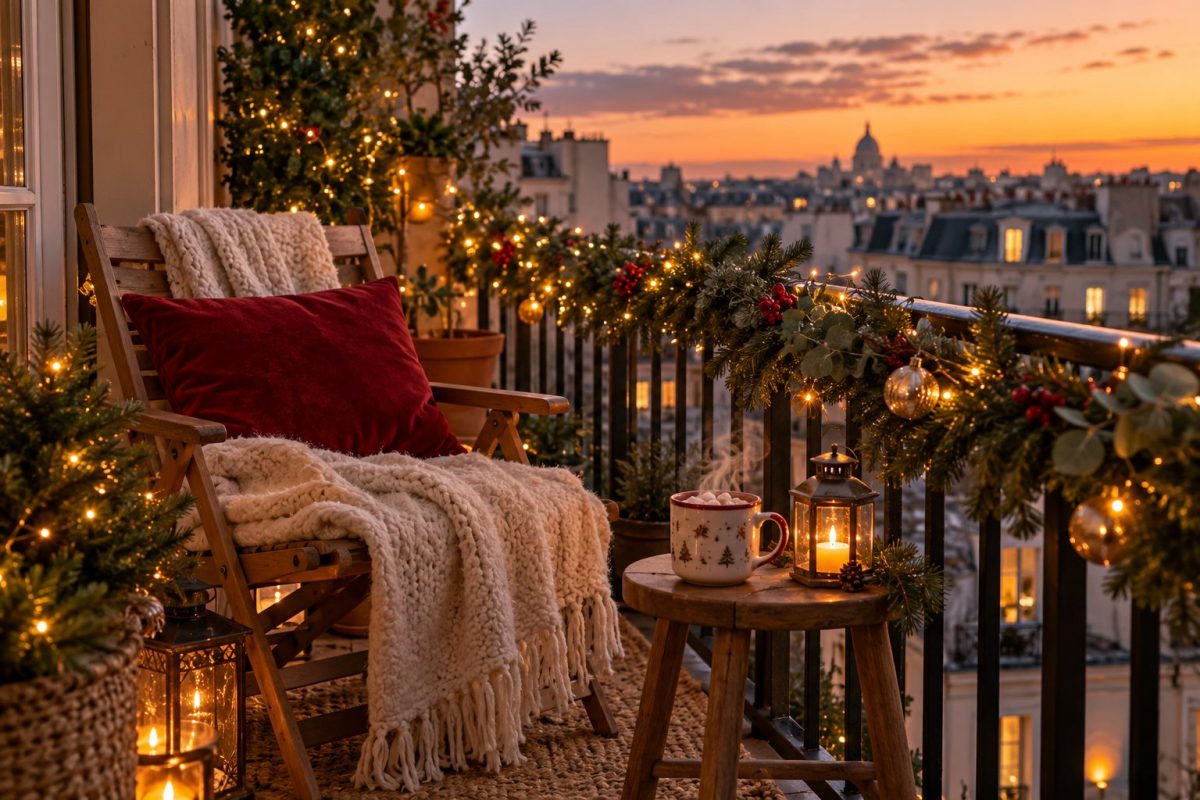 Un coin cosy pour le chocolat chaud
