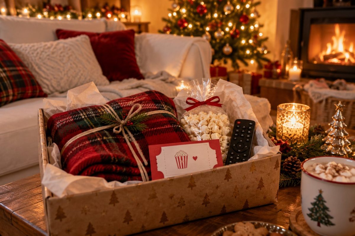 Un film de Noël et un plaid douillet