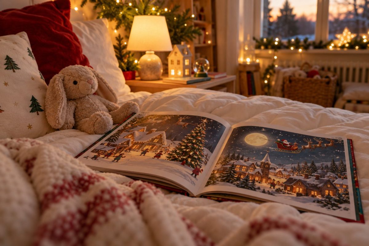 Un livre de Noël à lire au lit