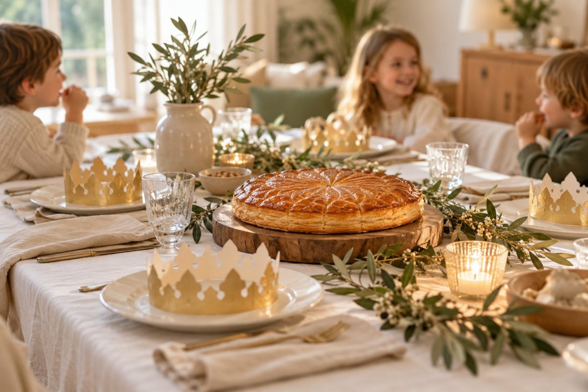 Une jolie table pour la galette des rois