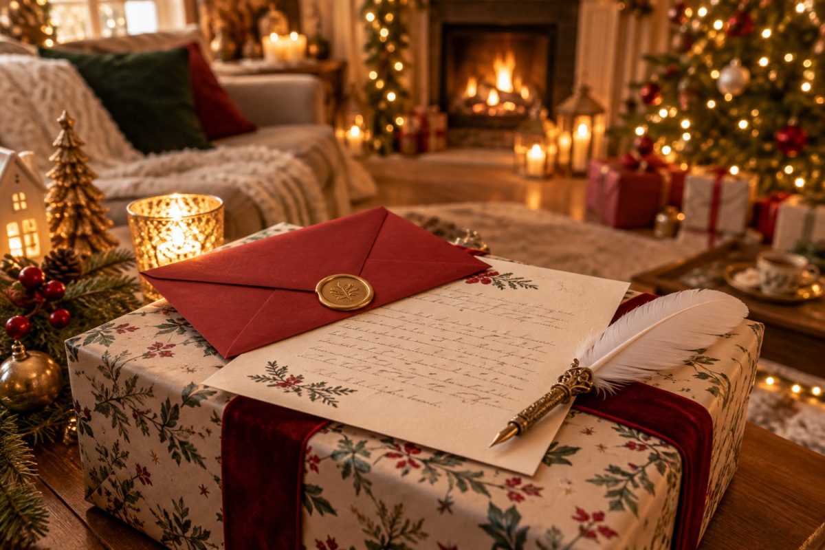 Une lettre du lutin farceur ou du Père Noël