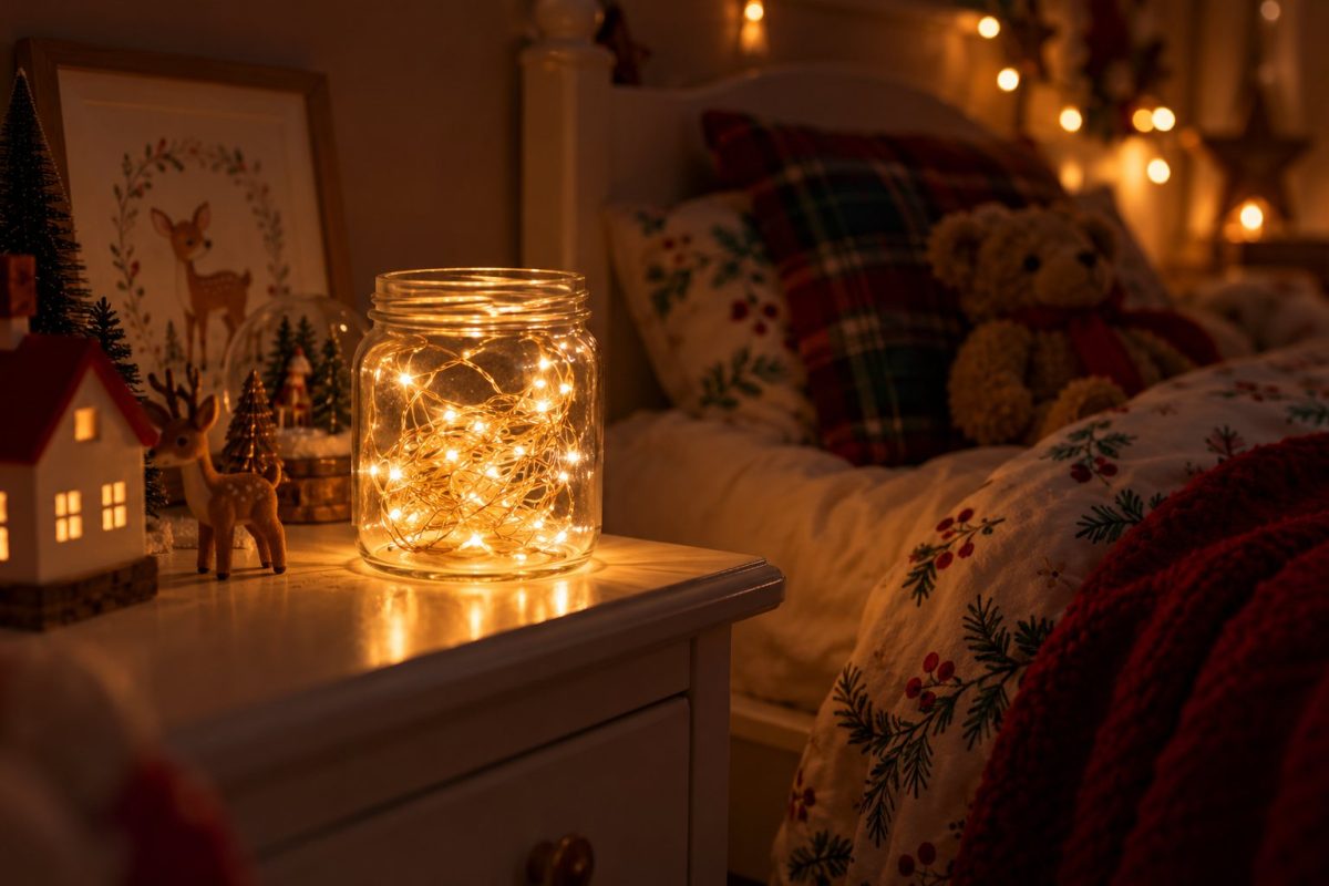 Une petite lumière pour la chambre